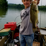 Bass Fishing Lessons with Top Water Trips on Blue Marsh Lake