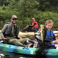 Fishing Guide Services with Top Water Trips in Pennsylvania on Marsh Creek
