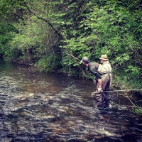 Fly-Fishing-French-Creek-Top-Water-Trips.jpg Top Water Trips during our Fly Fishing Lesson for Trout on French Creek