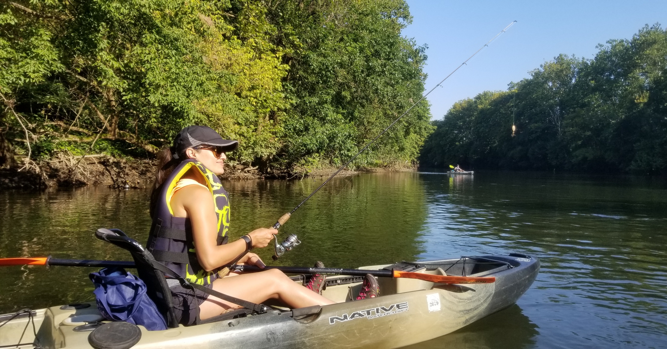 Kayak Bass Fishing Lessons