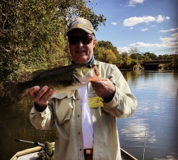 Bass Boat fishing trips for marsh creek by a professional guide, Kevin Moriarty, with Top Water Trips Fishing Charters