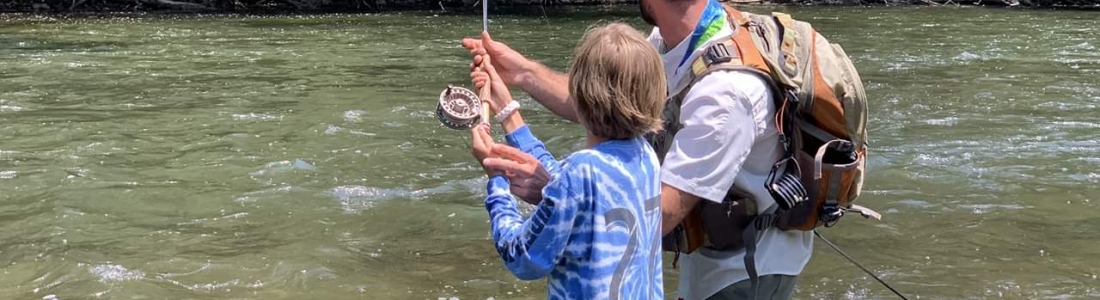 Fly Fishing in Pennsylvania Fly FIshing Lessons with Top Water Trips- Fly Casting Lessons on the Tulpehocken Creek