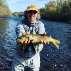 Guided Fly Fishing Trips with Top Water Trips in Pa