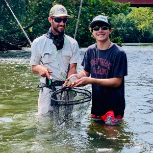 Tulpehocken Creek Fly Fishing Lessons with Top Water Trips Fishing Charter