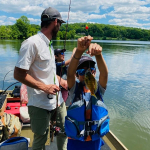 Marsh Creek Lake Kids Fishing Lesson with Top Water Trips