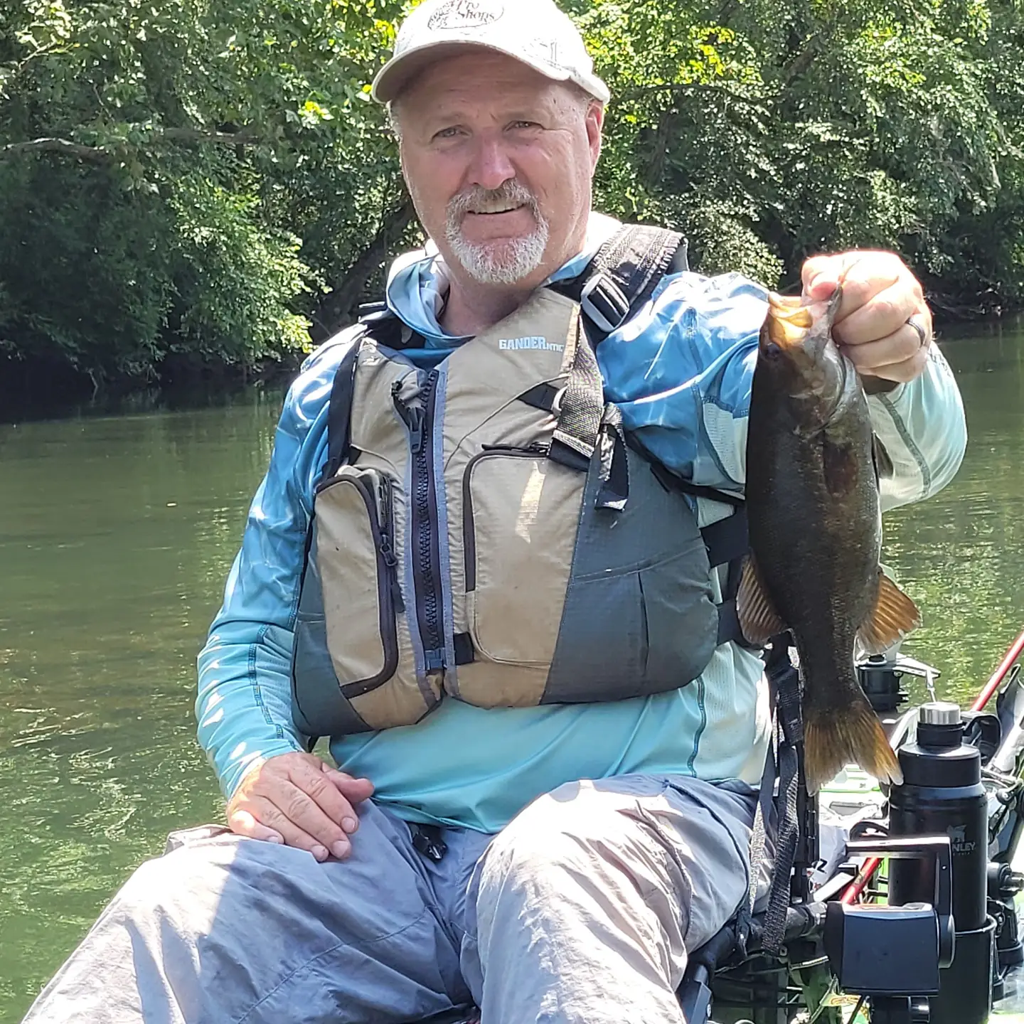 Kayak Fishing Lessons on the Schuylkill River with Top Water Trips