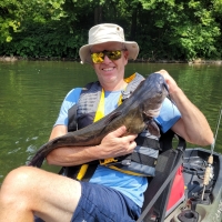 Schuylkill River Catfish on a NuCanoe Flint